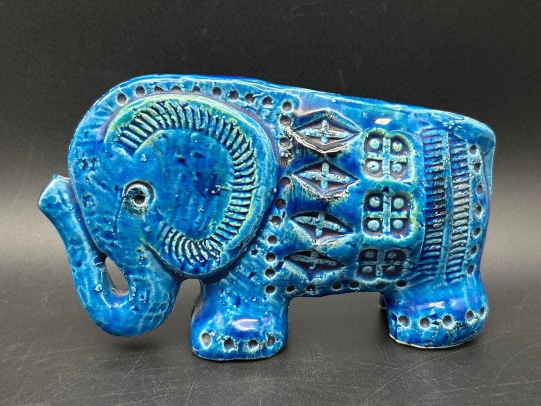 【希少】Bitossi ビトッシ ゾウ 象 置物　イタリア