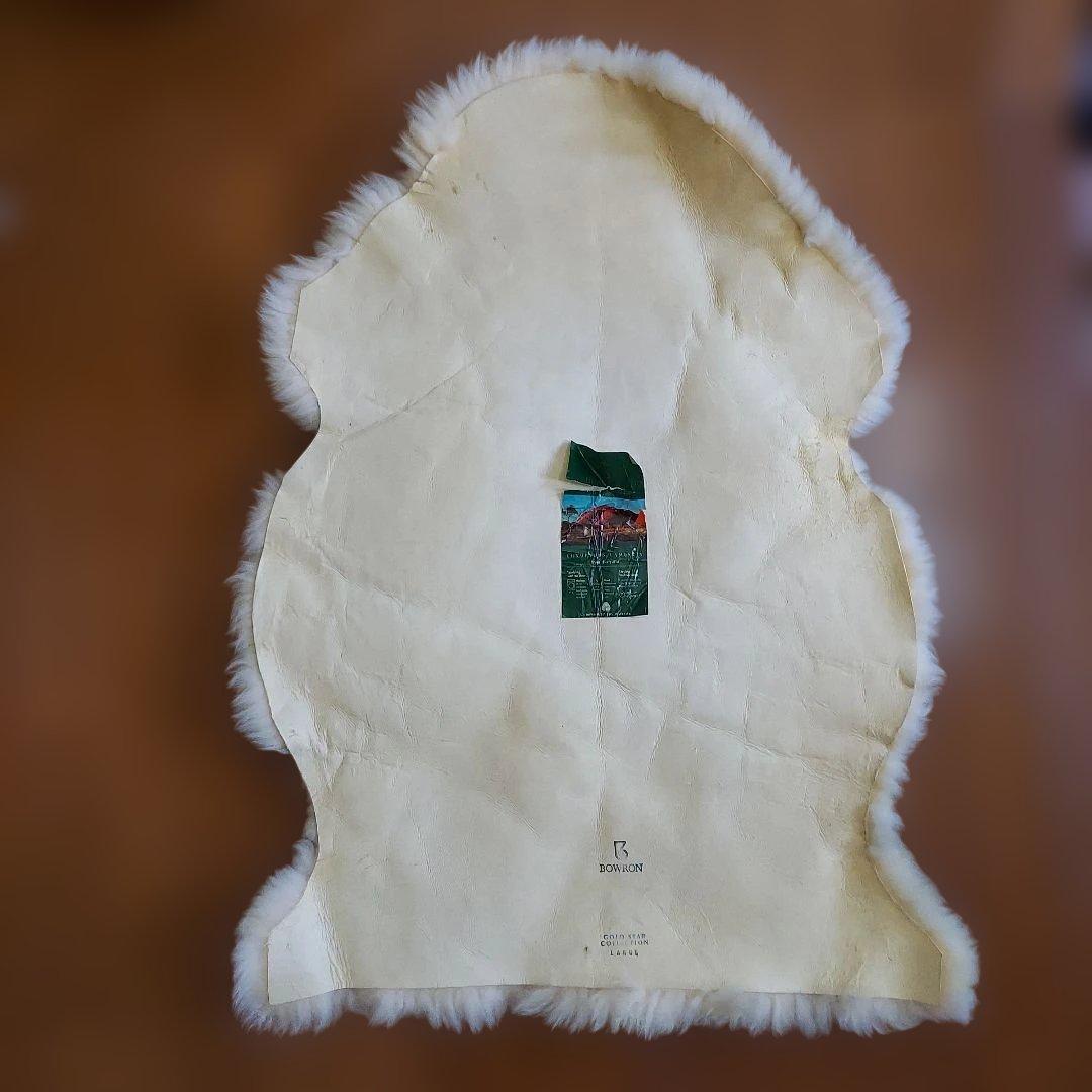 【天然本物】ムートン　高級老舗BOWRON