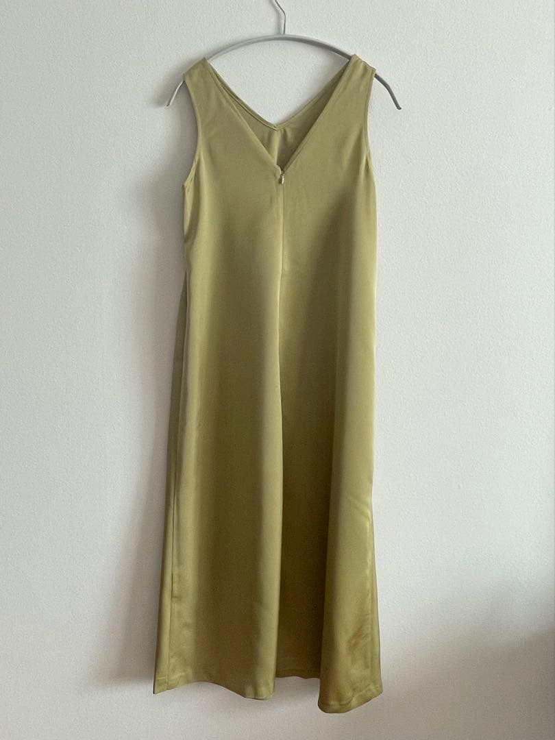 PINUE レースボレロ＆ドレスセット（LEAF GREEN）