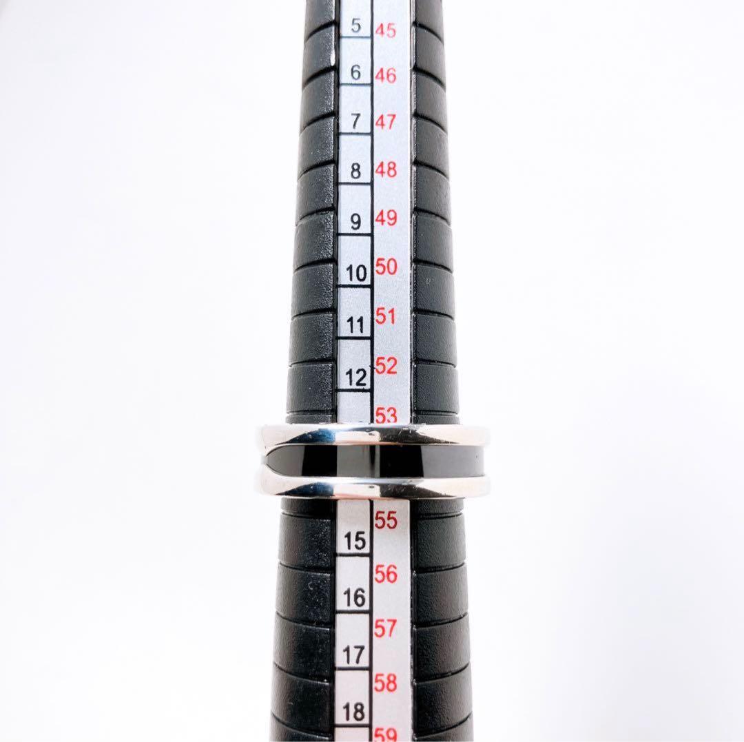 14洗浄済＊ブルガリ BVLGARI 925 リング 指輪 シルバー OT113