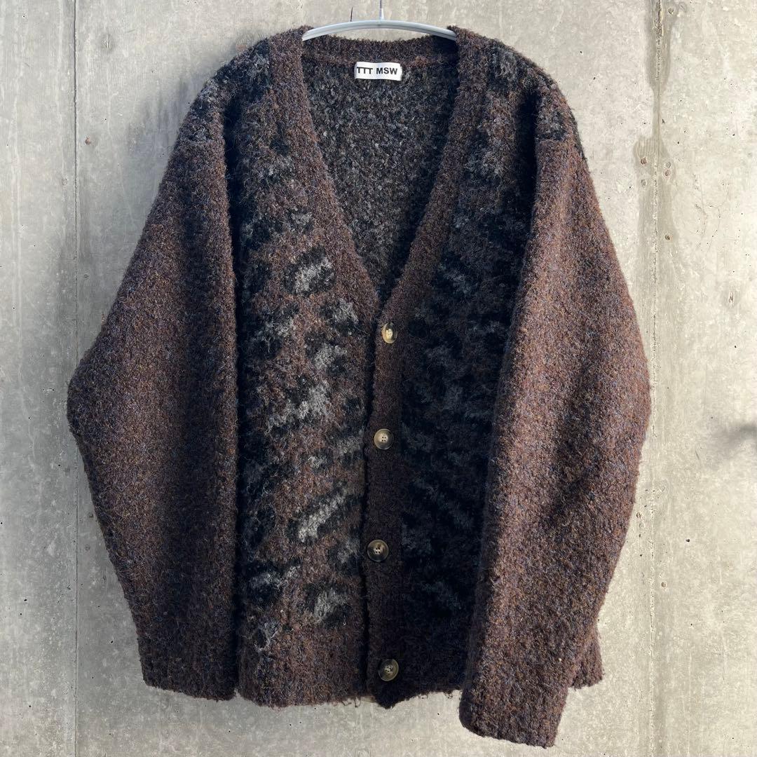TTT MSW レオパード カーディガン