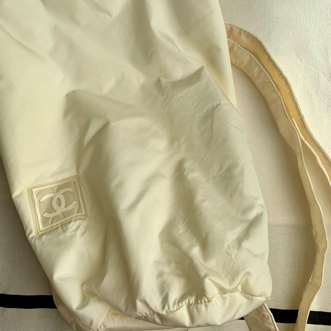 シャネル正規品リュック スポーツライン ダウンジャケット付属品 保存袋 非売品