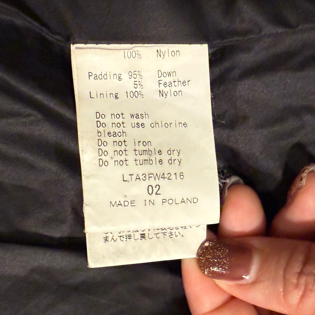 タトラス ノーブル スピックアンドスパン別注　ダウンコート Mサイズ ネイビー