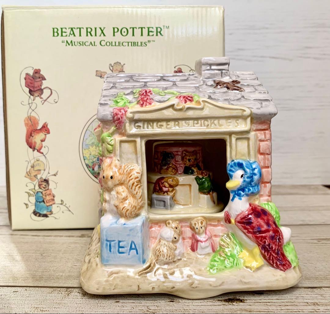 ジンジャーとピクルスのお店 オルゴール 箱入り ピーターラビット