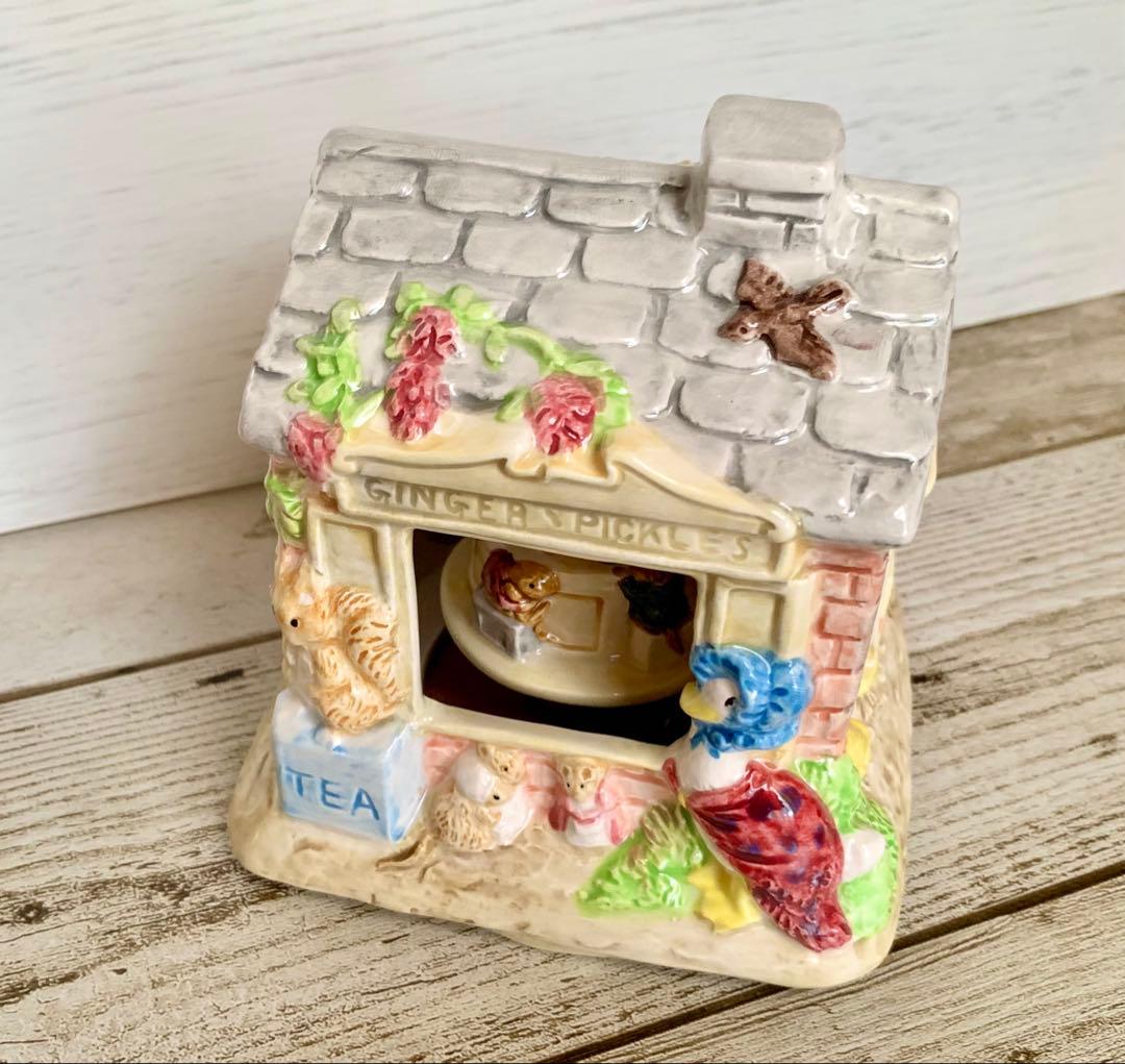 ジンジャーとピクルスのお店 オルゴール 箱入り ピーターラビット