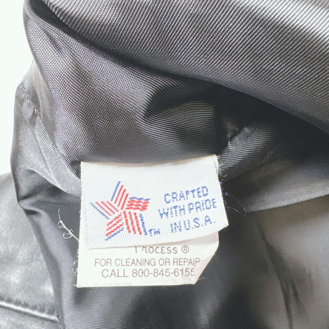 Schott ショット レザーパンツ 600 USA製 本革 黒 34