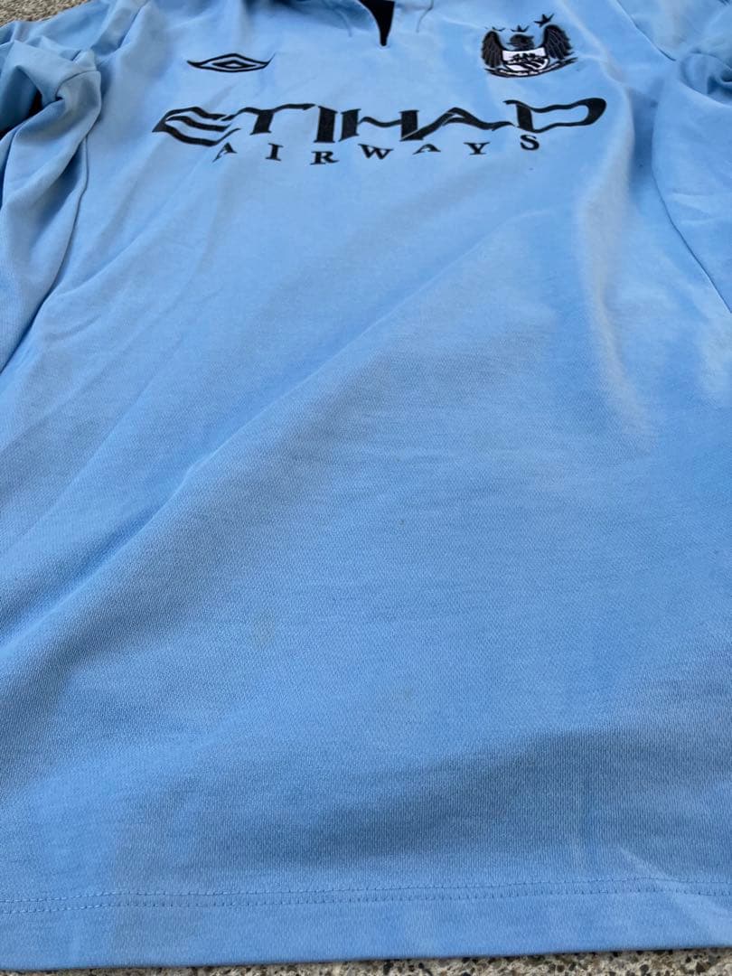 【美品！！】アンブロ/マンチェスターシティ　ユニフォーム/ノエルギャラガー L