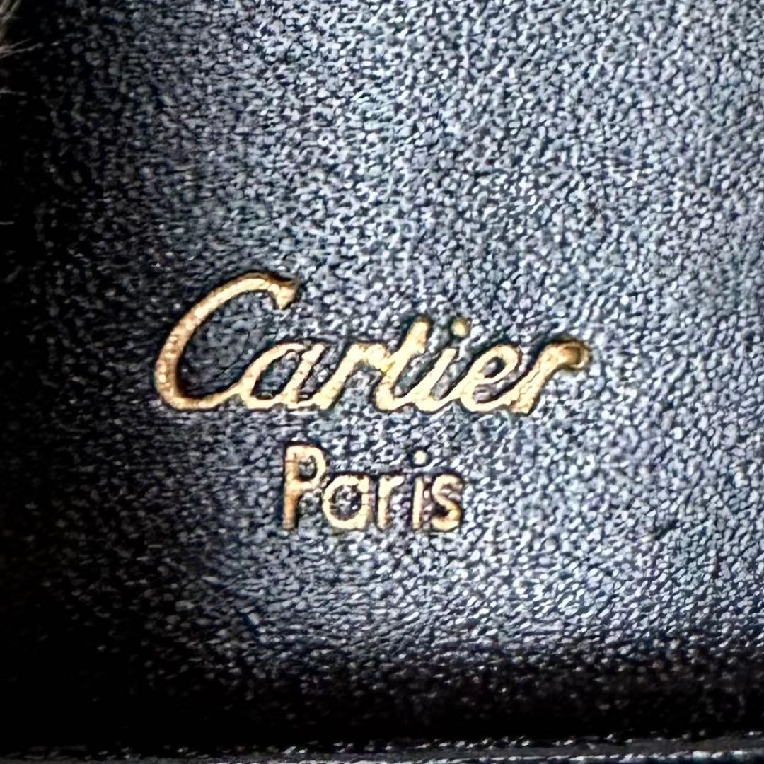 Cartier カルティエ パシャ 2つ折り財布 小銭入れ カードケース レザー
