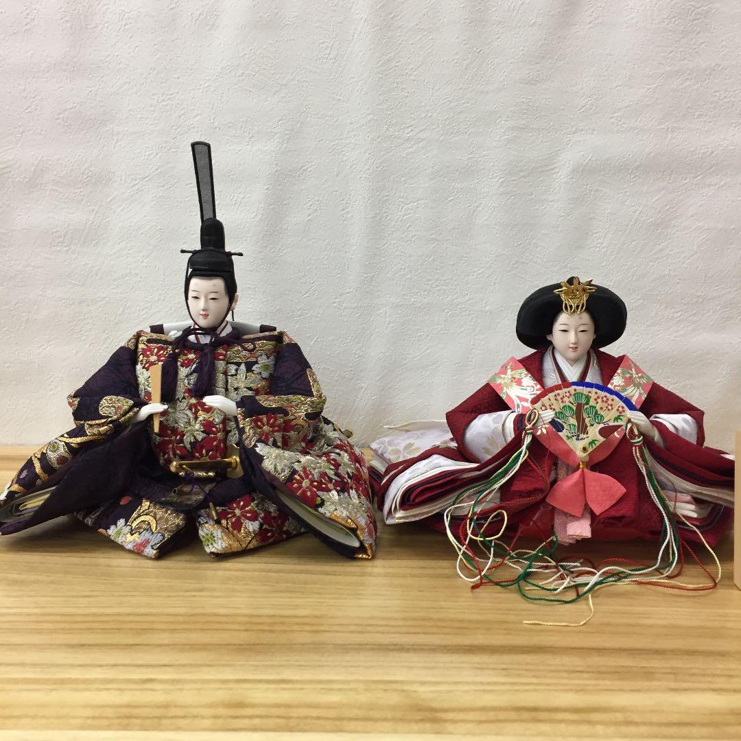 桃の節句　雛人形 新王飾り