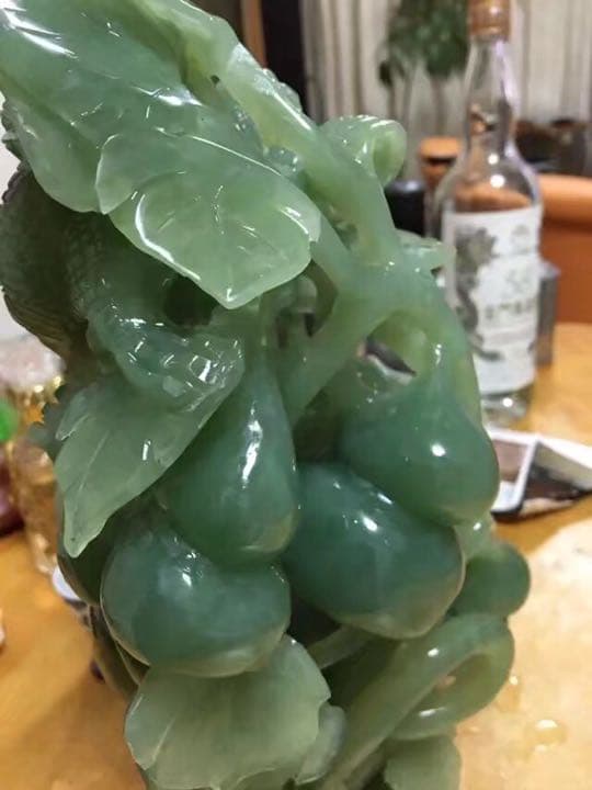 和田玉 和田碧玉 中国美術 龍と瓢箪 天然石