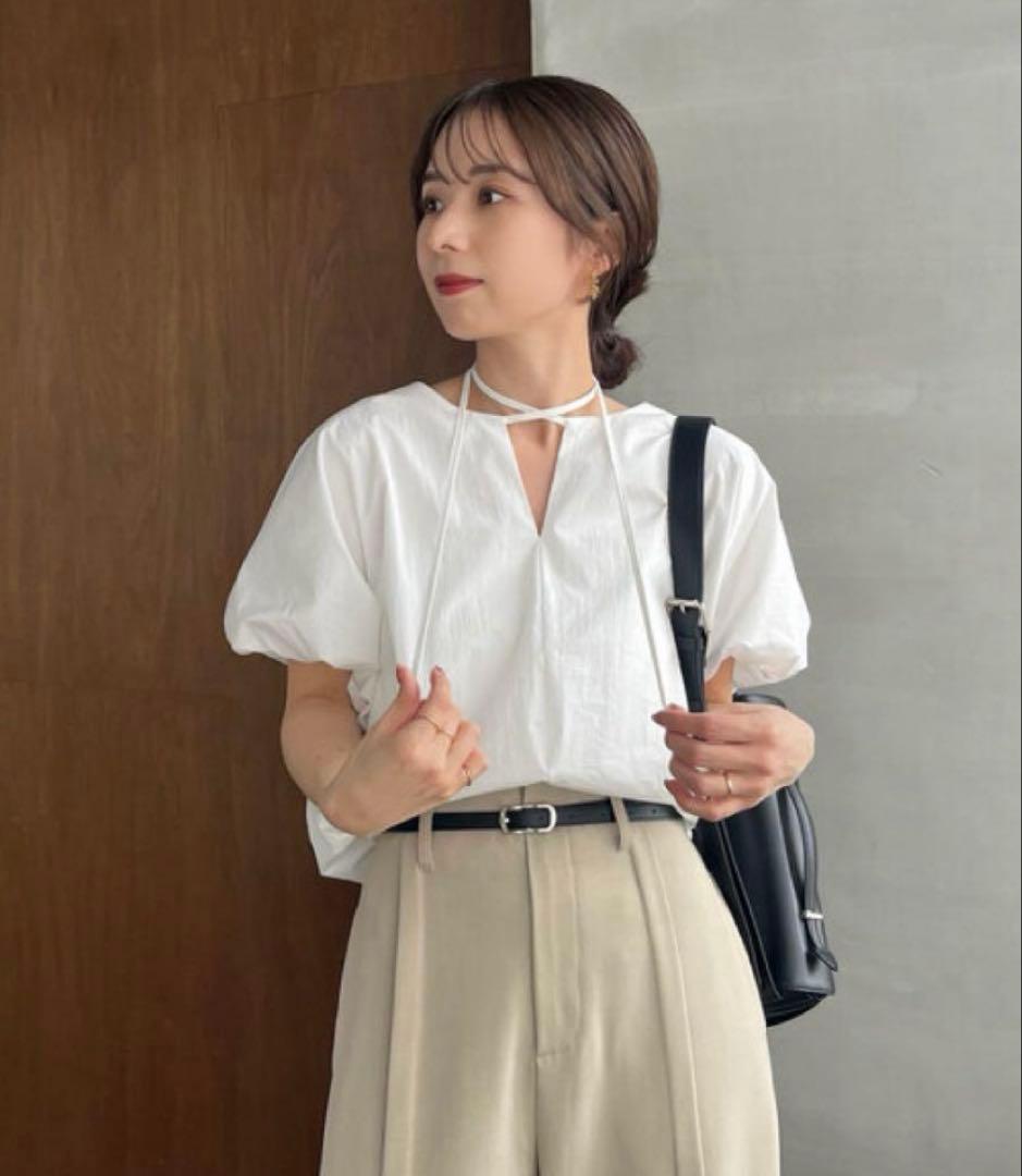 Yuri　バルーンリボンブラウス