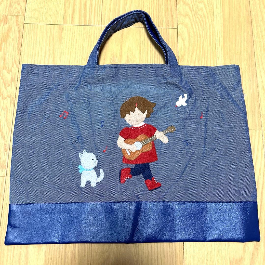 ファミリア　お稽古バッグ　レッスンバッグ