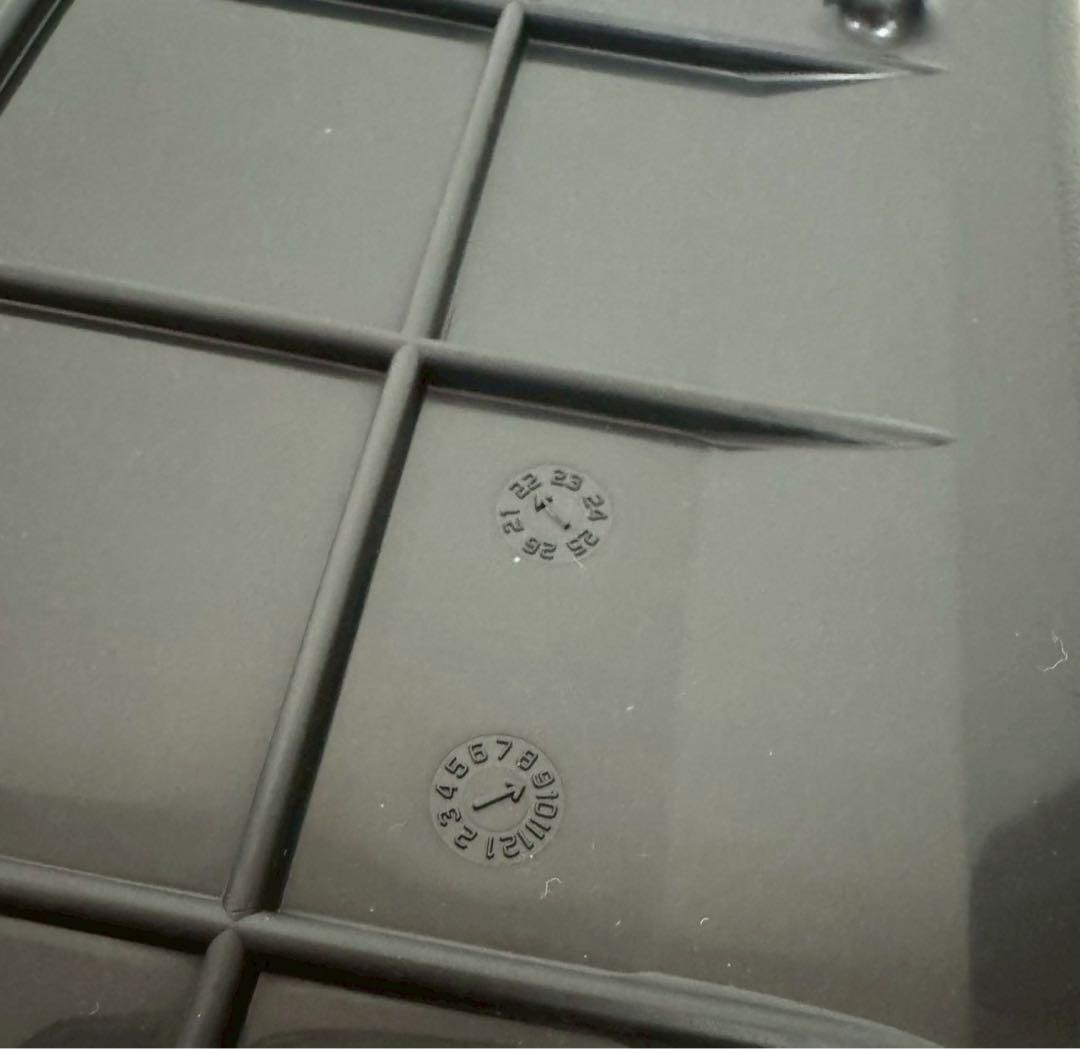 無印良品　再生ポリプロピレン 頑丈収納ボックス ダークグレー