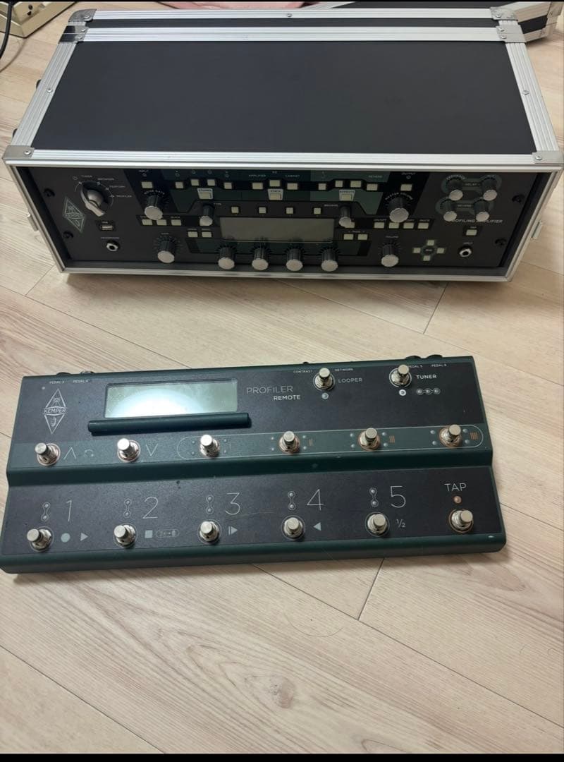kemper profiler power rack +remort アンプ搭載