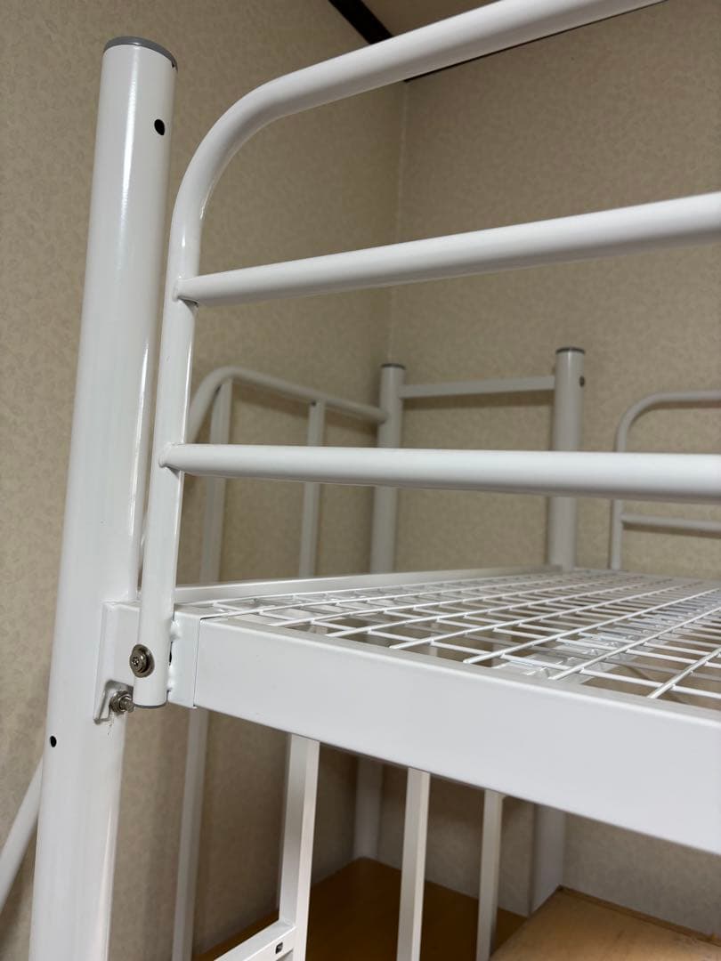 ロフトベッド　取りに来ていただける方限定⭐︎ ホワイト