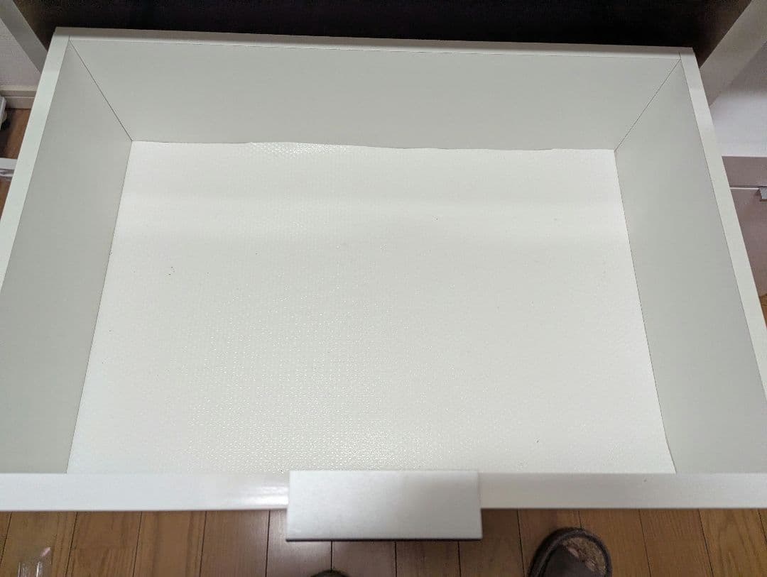 [引き取り/引き渡し]　ニトリ　キッキンカウンター　食器棚　ホワイト