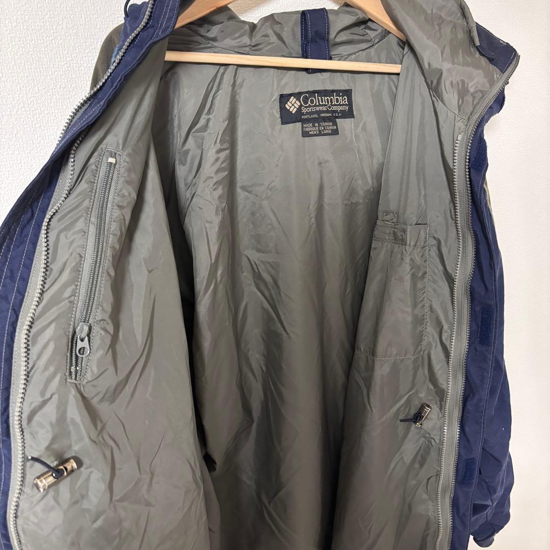 Columbia CONVERT マウンテンパーカー　L 90s oasis