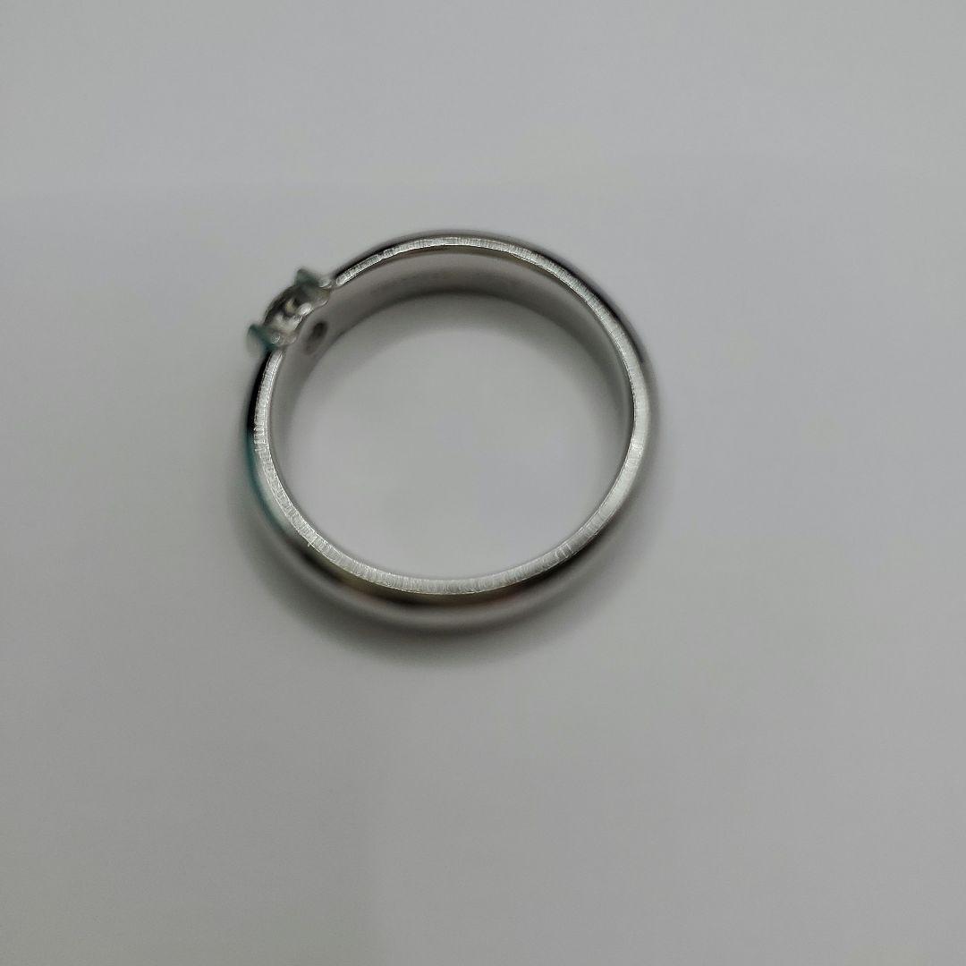 ティファニー TIFFANY&Co. ドッツ Pt950　鑑定書付き　10.5号