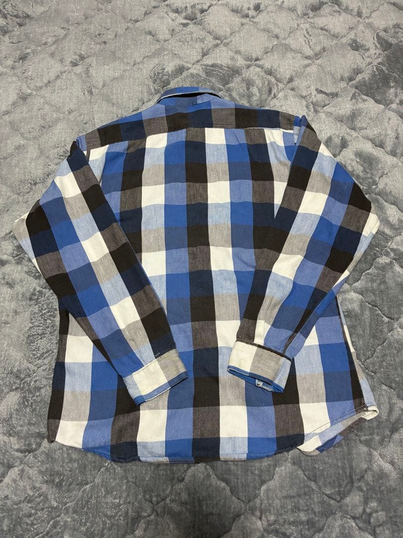 【FIVE BROTHER】80s ブロックチェック　ヘビネル　L