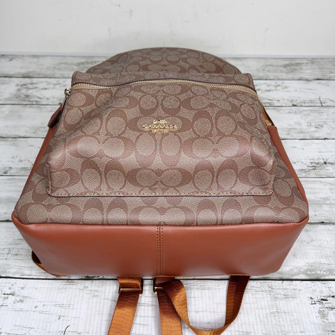 COACH コーチ シグネチャー リュック バッグパック 極美品