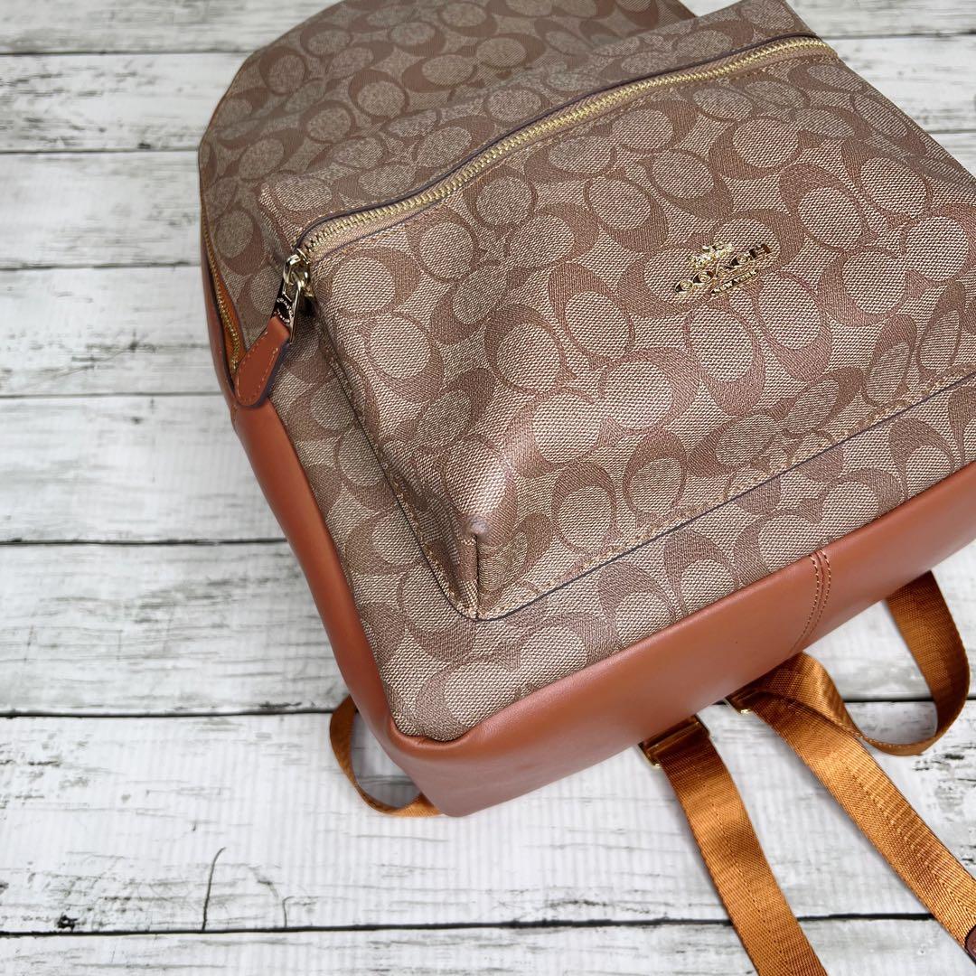 COACH コーチ シグネチャー リュック バッグパック 極美品