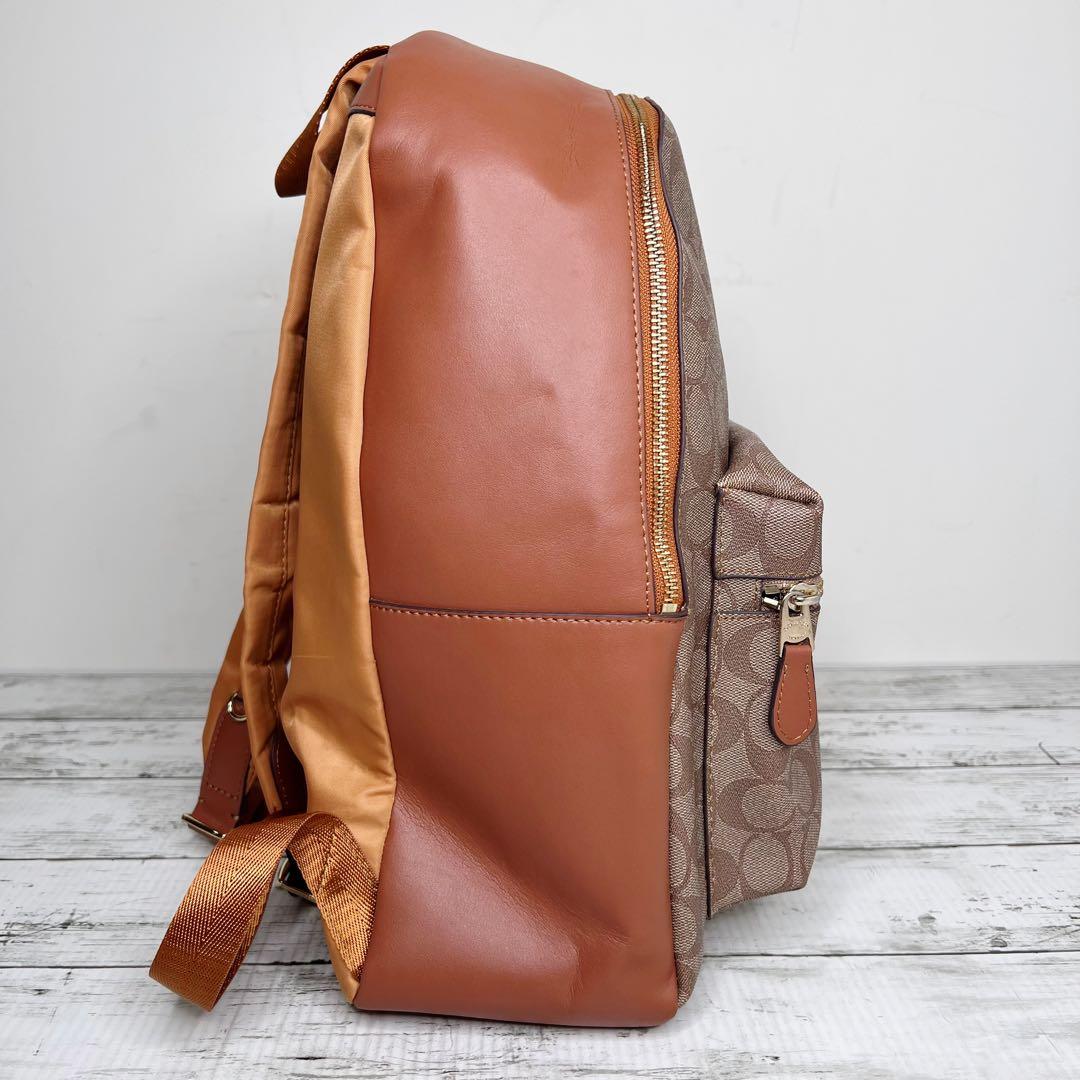 COACH コーチ シグネチャー リュック バッグパック 極美品