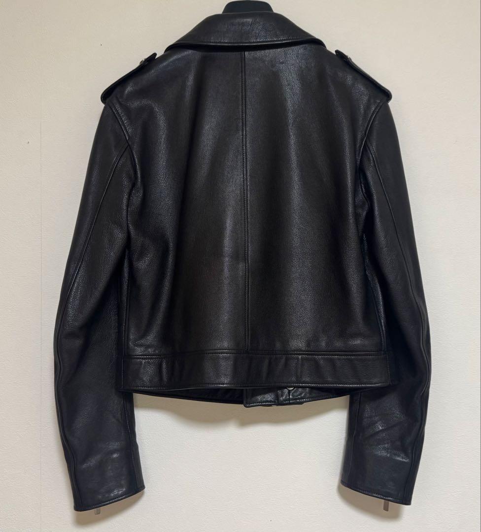 【Dior】 30 Montaigne レザーライダースジャケット