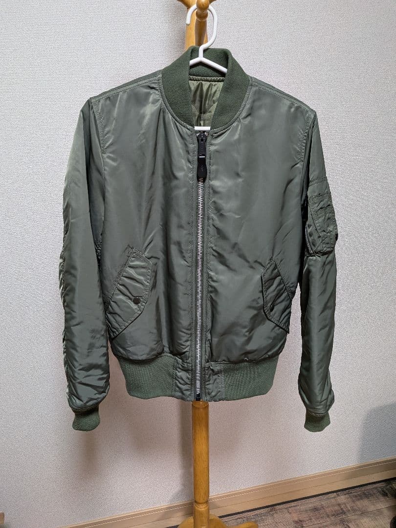 ALPHA MA-1ジャケット リバーシブル　サイズM