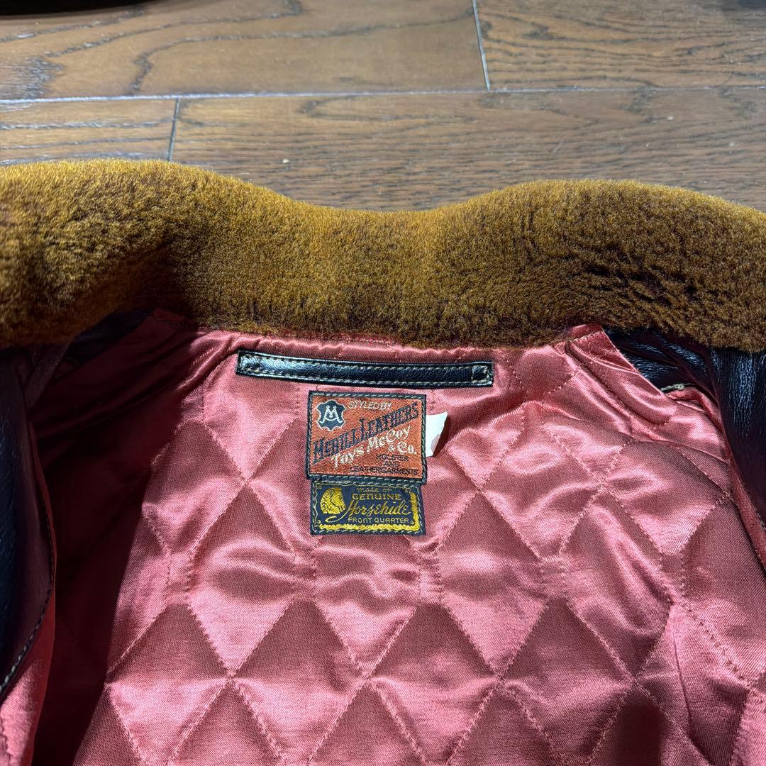 トイズマッコイN1デッキジャケット黒　サイズ４０　 極美品