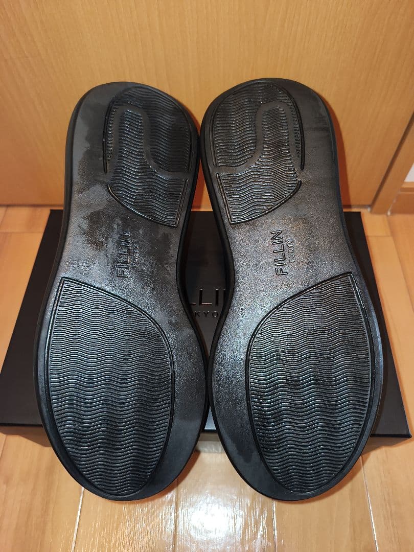 【極美品】FILLIN フィルイン LUCENT ブラック 27.0cm