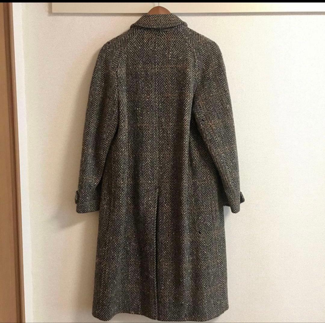 Burberrys アイリッシュツイード　イギリス製　ステンカラーコート