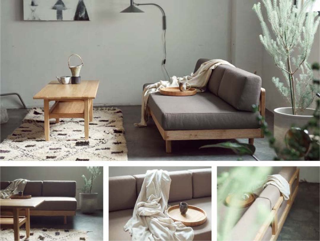 SIEVE ソファ モーニング　ディベット　チャコール