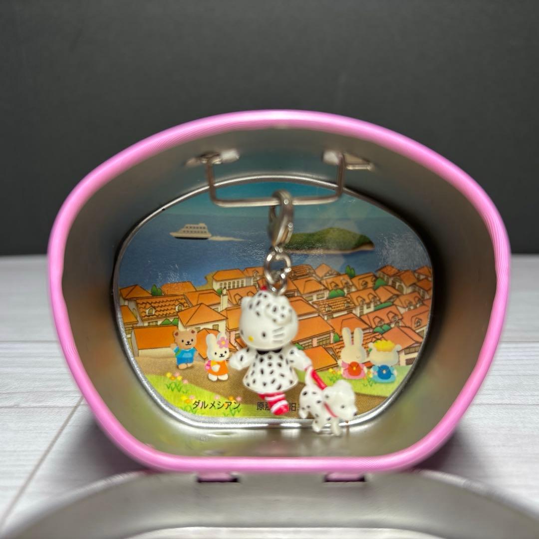 ハローキティ 世界子犬のお散歩 ファスナー マスコット 2003年 激レア