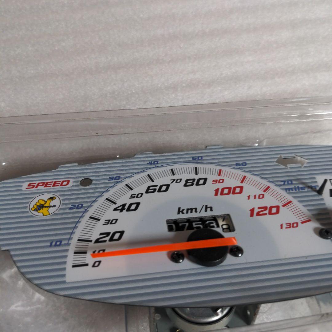 貴重 当時物 紫紋スピードメーター ライブディオ スーパーディオ系 シモン 原付