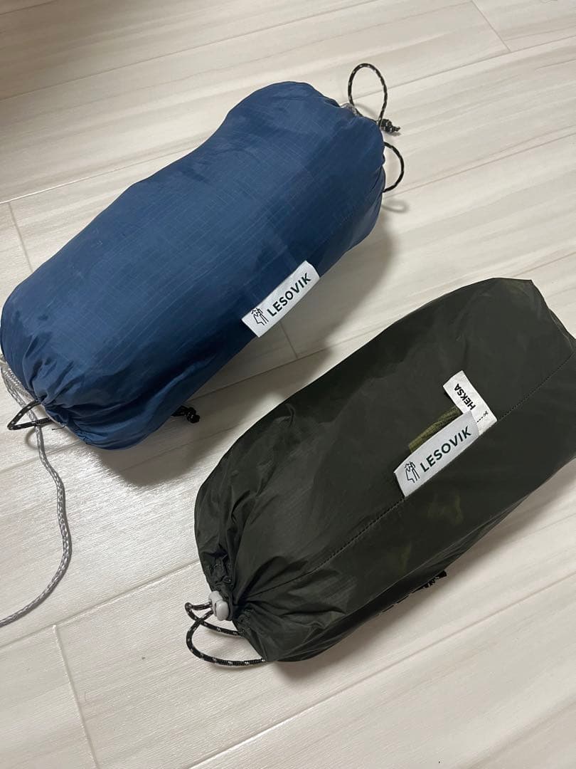 LESOVIK ハンモック DRAKA /タープHEKSA セット　レソヴィク