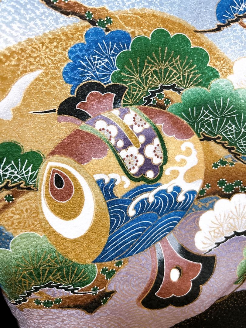 希少カラー♡七五三　5歳　男の子　フルセット　一式　ミントグリーン　刺繍　鷹