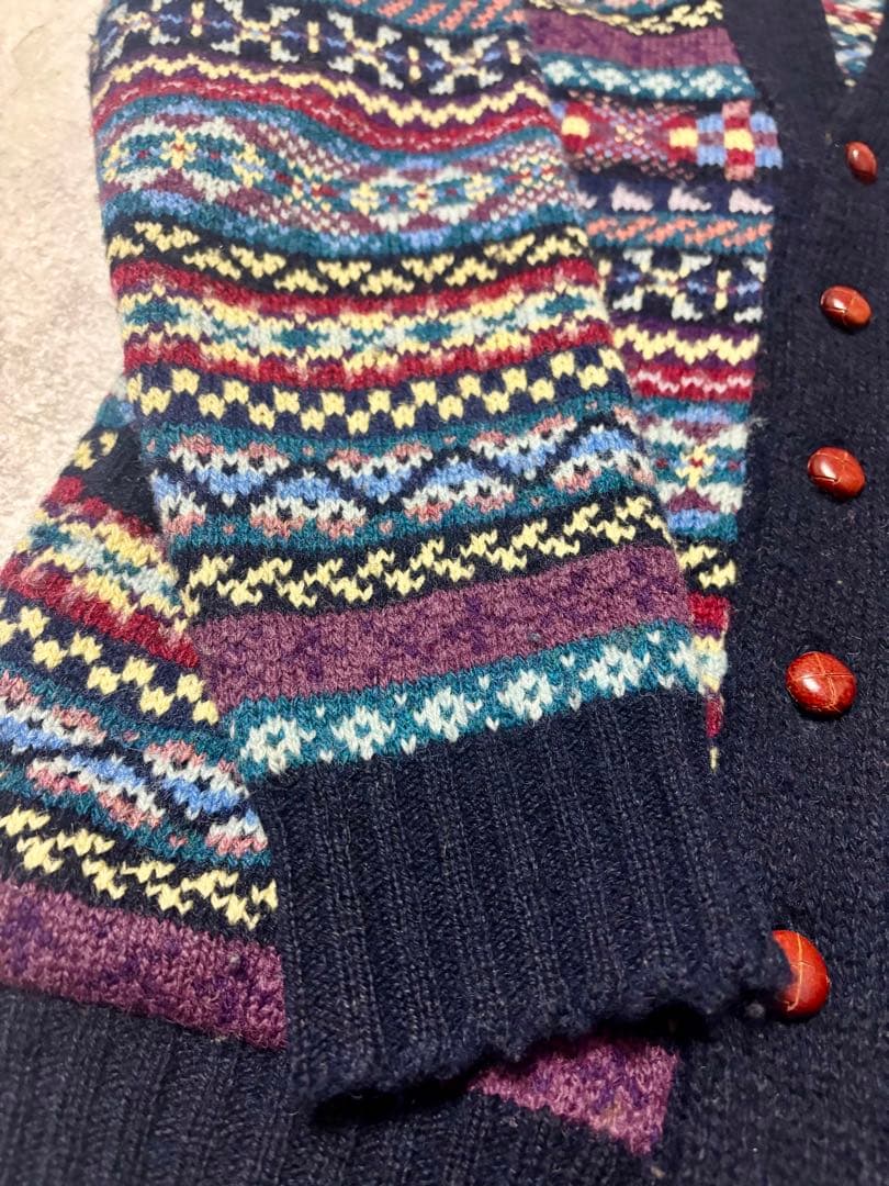 ジャミーソンズ カーディガン メンズ SIZE M 【jamieson's】