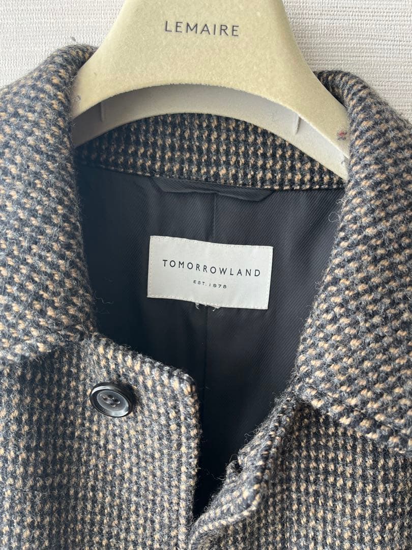 SHARU43さま専用　TOMORROWLAND チェックコート