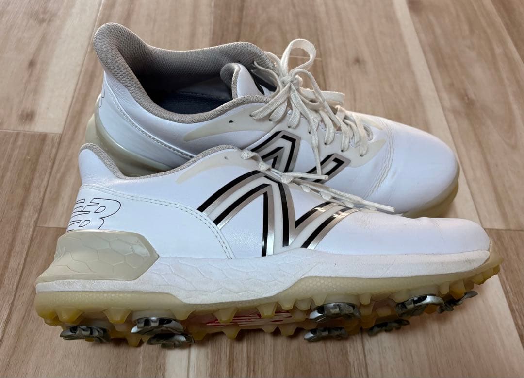 New Balance ゴルフシューズ ホワイト 24.5cm