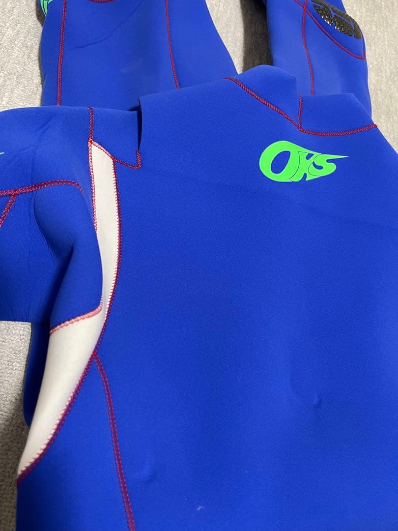 シーガルウェットスーツ　ブルー　サーフィン　 メンズ　伸縮性あります