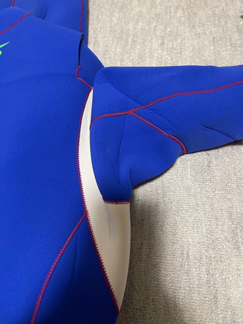 シーガルウェットスーツ　ブルー　サーフィン　 メンズ　伸縮性あります