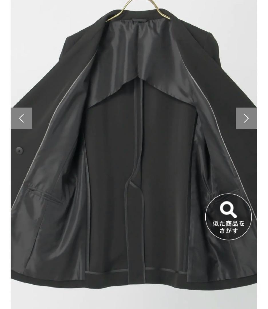 新品　ザスーツカンパニー　ダブルブレスト　パンツスーツ　ダブルクロスサテン