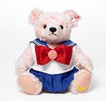 ピンクシュタイフテディベア　(セーラームーンとのコラボ商品)