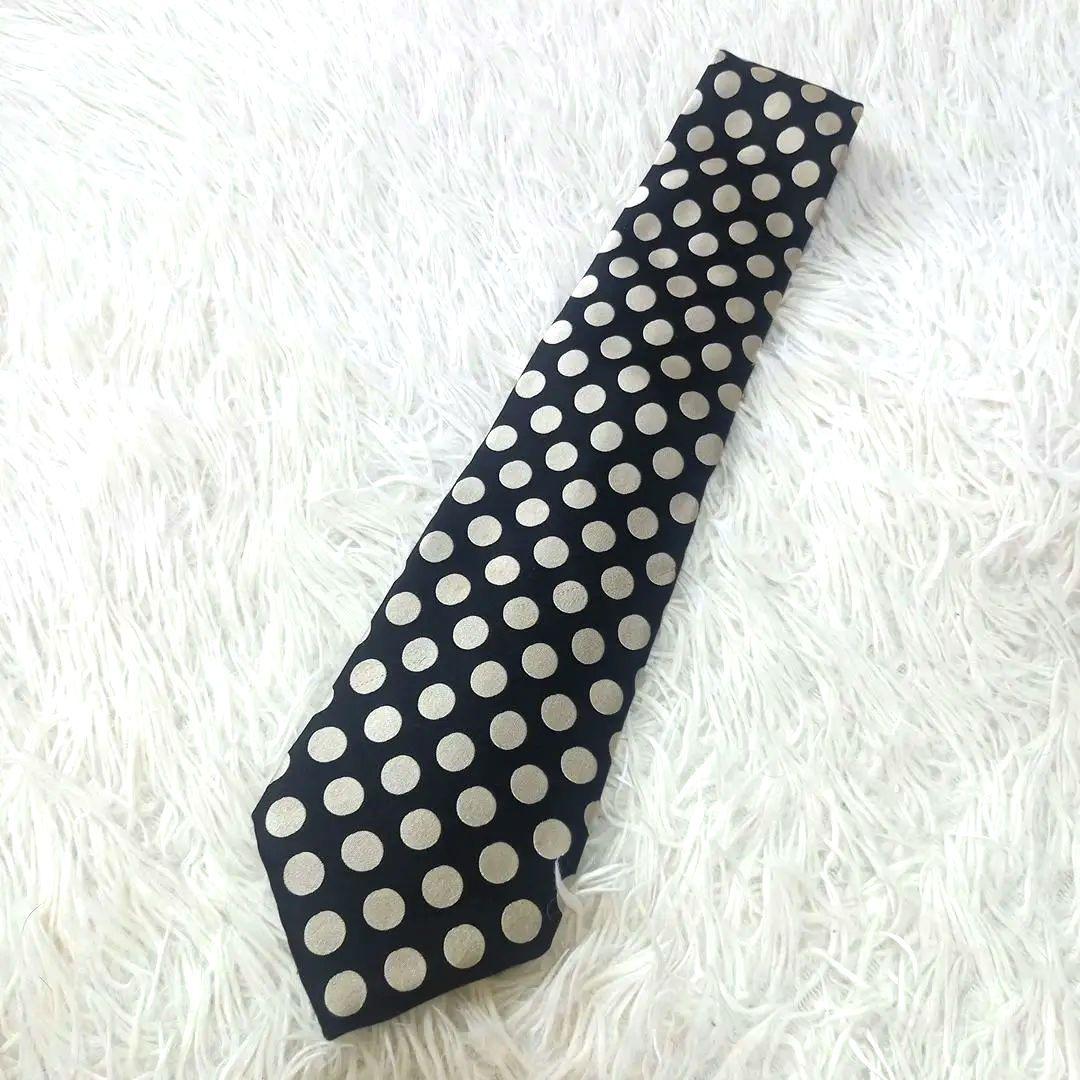 値引き額 ワコマリア ドットネクタイ 水玉 ドット柄 カジュアル スーツ シルク