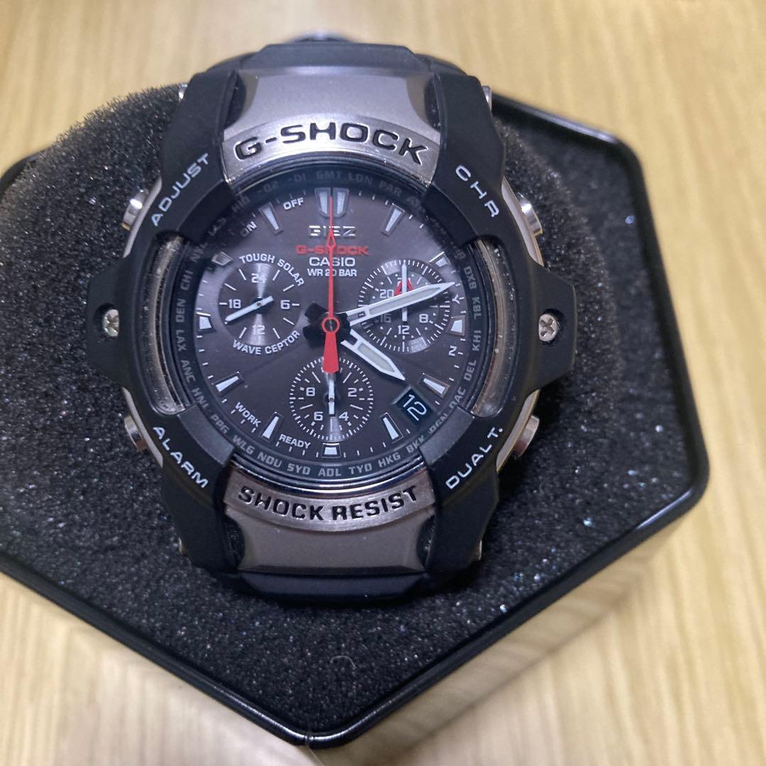 CASIO G-SHOCK クロノグラフ ブラック