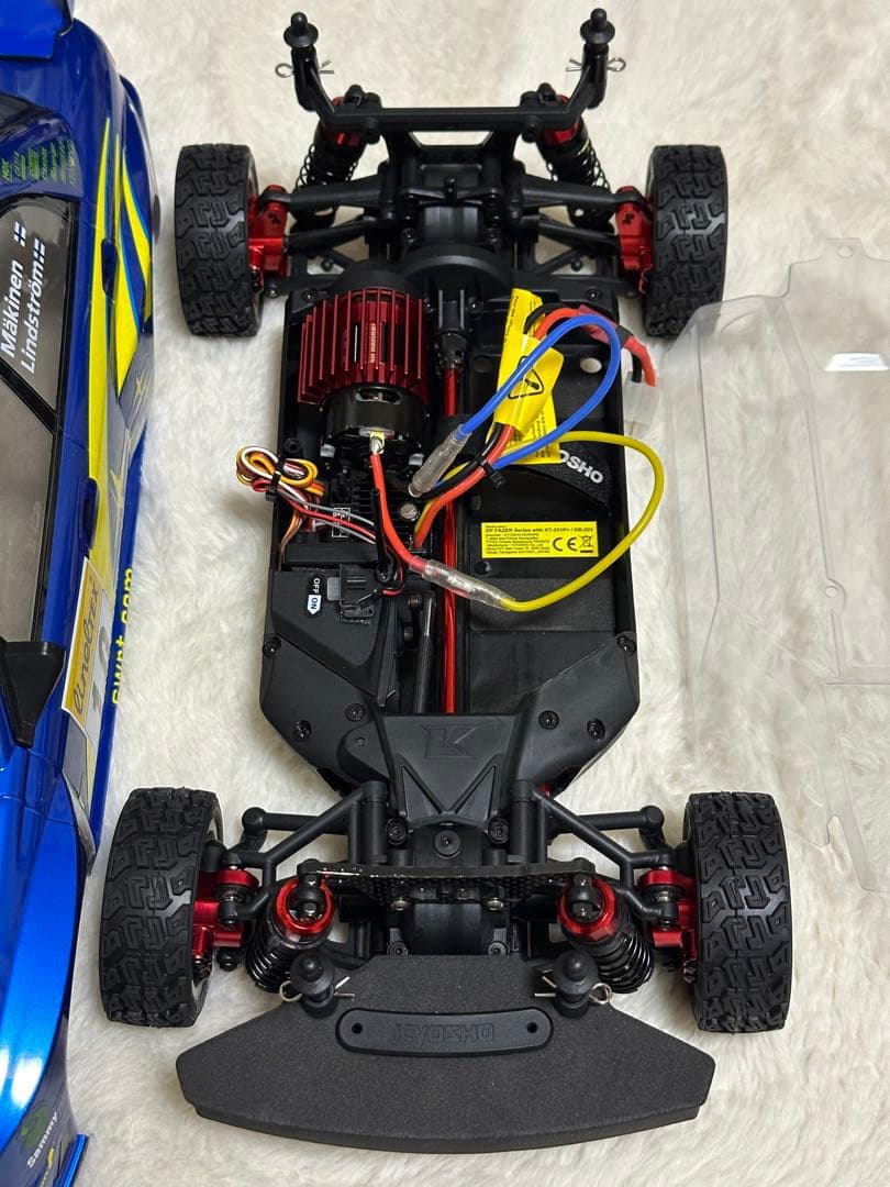 京商 インプレッサ WRC 2002 ラリー フェーザー Mk-2