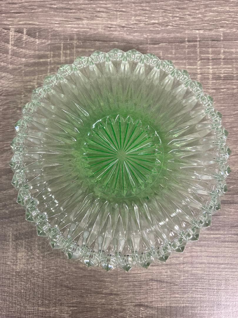 ガラス鉢 そうめん鉢 デザート サラダ ピンク 青 緑 黄色 4個セット レトロ