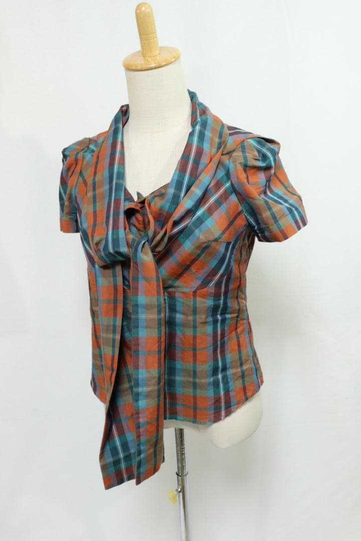 公*o様 Vivienne Westwood RED LABELチェック柄ボウタ