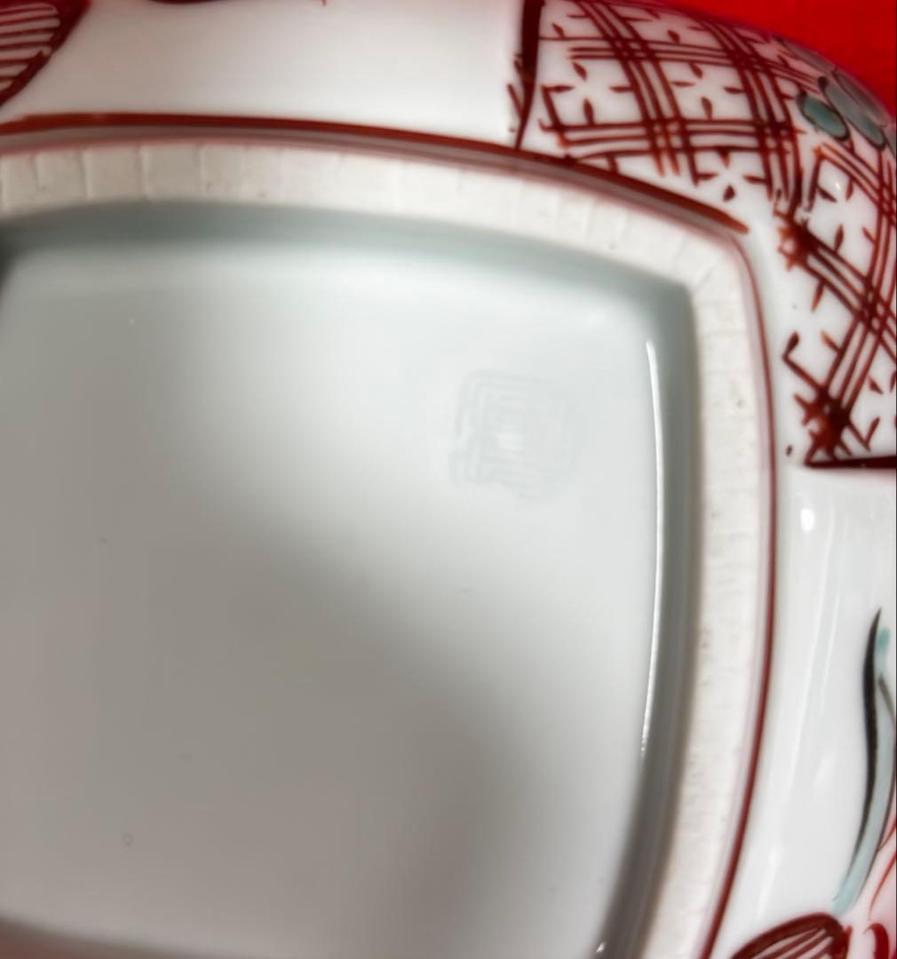 【新品】3名様　お正月　祝膳　和食器　庫山窯羽子板皿　光琳絵皿　18点