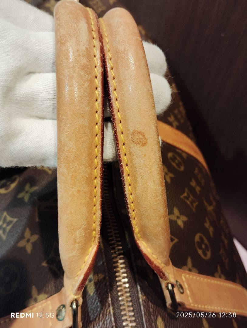 LOUIS VUITTON ルイヴィトン キーポル60 ボストンバッグ ブラウン